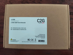 LEGRAND C2G 41058 4-Port HDMI Distribution Amp Splitter 4K 30Hz 1-Input 4-Output