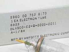 Amperex 6923 EA52 Vintage NOS Gold Pin Vacuum Tube (several available)