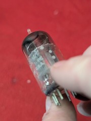 1 RCA 7AU7 Vacuum Tube. Manufactured in U.S.A. New Old Stock, Tested and Good