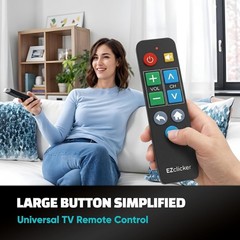 Big Button Universal TV Remote for Senior Simple Easy to Use Dementia Products