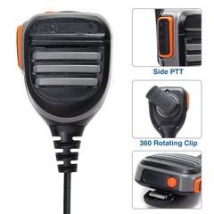 Waterproof Speaker Mic For Baofeng UV-9R PLUS BF-A58 BF-9700 Radio Walkie Talkie