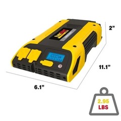 EverStart 1000 Watt Power Inverter with USB, Dual 120V AC Outlet (PC1000E)™