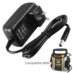 12V 500mA DC Adapter Charger for Peak Stanley Fatmax 700