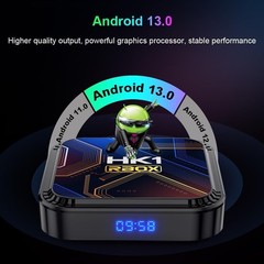 Android Box 2026, Android 13.0 TV Box with 3D 8K 4GB RAM 64GB ROM RK3528 Quad.