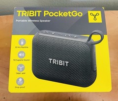 (2) Tribit PocketGo Portable Bluetooth Speakers (Blue/Black) – New Open Box!