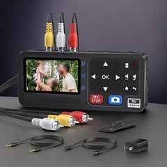 VHS to Digital Converter Video to Digital Recorder with Remote RCA to HDMI NewCe