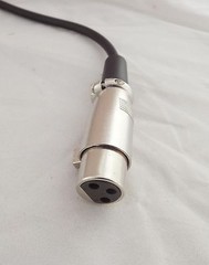 1x Premium XLR Female Jack To 2 XLR Male Plug Mic Audio Cable Adapter 1.5Ft 0.5M