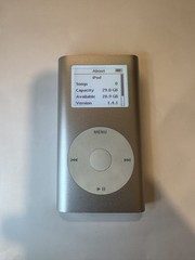 Apple iPod Mini Modded with New Battery + iFlash Upgrade 32GB, 64GB, 128GB