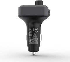 Nulaxy 54W Bluetooth 5.3 Car Adapter Charger 4-Port Fast Small, A-Black
