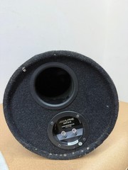 Alpine SWT-S10 1200W Max 250W RMS Single 10″ Vented Subwoofer Tube Enclosure