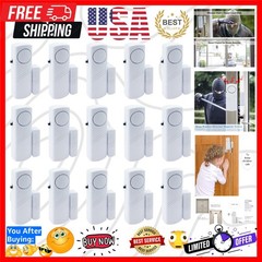 Compact 90dB Security Alarm Pack – 15 Durable Door & Window Alarms for Safety