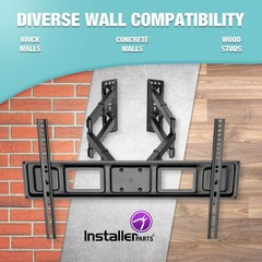 Installerparts 32-70 Tv Corner Mount Swivel/Tilt 20 Dual Extension Arm Heavy