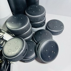 Lot of 18 Mix Lot of Amazon Echos 1st Gen, Echo Dot 3rd Gen and Echo Spot