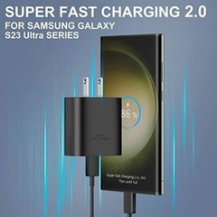 45W Universal Quick Charger Wall Adapter Type C Cable For Samsung Galaxy