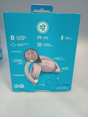 JLab Studio Wireless Bluetooth On Ear Headphones 30+ Hours Lilac Cloud Foam