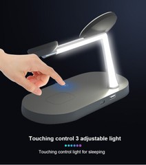 Multi-functional Desktop Mobile Phone Holder Fast Charger (Five-In-One)