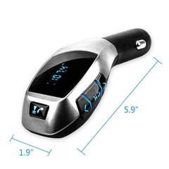 Bluetooth Car FM Transmitter Hands free MP3 Player Radio Adapter Kit USB Charger