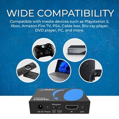 HDMI Audio Extractor Converter – SPDIF + 3.5mm Output (HDA-912)