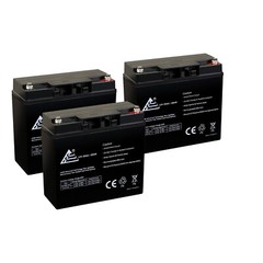 3 Pack – 12V 20AH SEALED LEAD ACID BATTERY