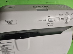 sewing Epson PowerLite 570 XGA 3LCD ultra short Throw Projector with new lamp