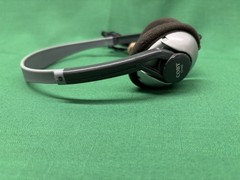 VTG Coby CV-H42 Wired Lightweight On-Ear Headphones W/3.5mm Jack, Silver (11H)