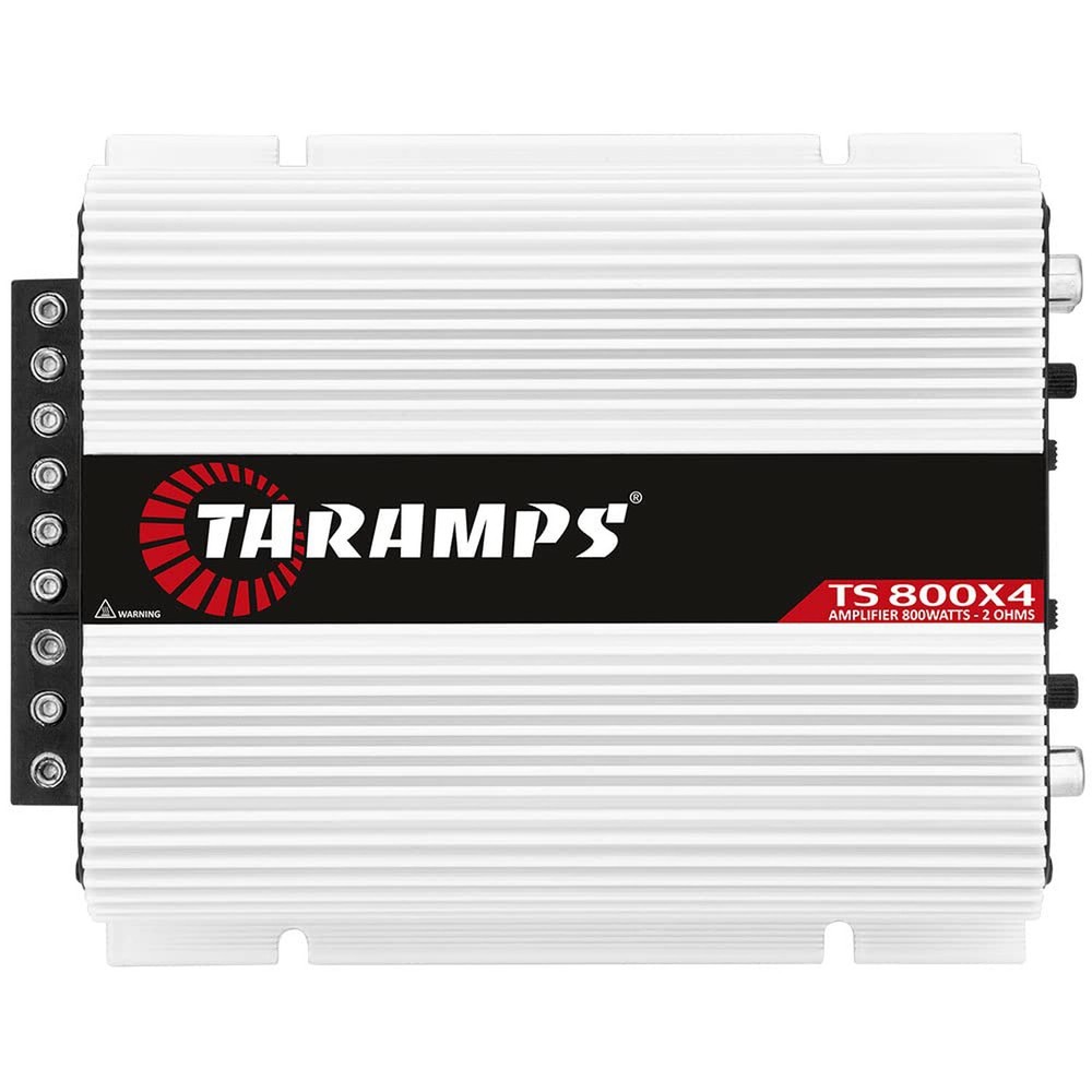 Taramps TS 800×4 2 Ohms 4 Channels High Level Input 800W Full Range Amplifier