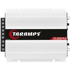Taramps TS 800×4 2 Ohms 4 Channels High Level Input 800W Full Range Amplifier