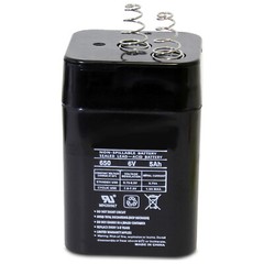 Exell EB650-S 6V 5AH SP TERMINAL BATTERY For Electric Gates, Garage Door Power