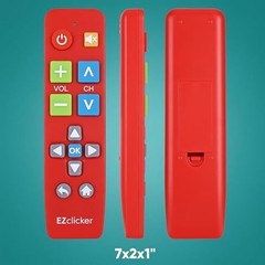 Universal Big Button TV Remote for Vizio TVs – Easy to Use, Simplified Control