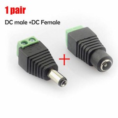 2/3/4/5/6/8 Way CCTV DC Power Cable Connectors Splitter Adapter Monitor Camera