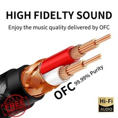 YYTCG Phono Cable 6.56ft/2m