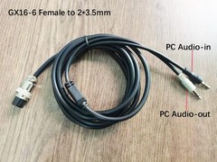 Data Mode Cable for Anytone AT-6666 Pro or Radioddity QT80 for FT8 RTTY SSTV ect