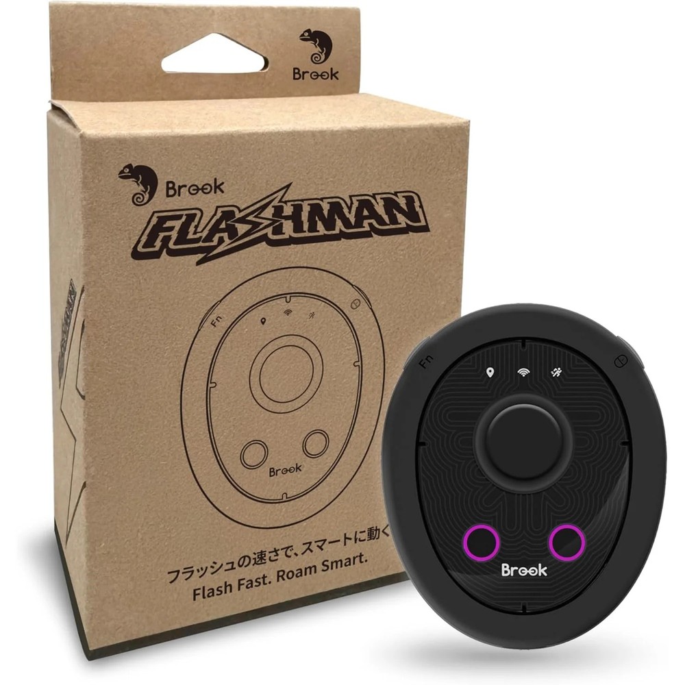 Brook Gaming: Flashman – Black Virtual GPS
