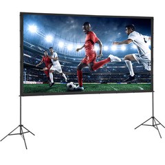 VEVOR Projector Screen with Stand 120 inch 16:9 4K 1080 HD Movie Screen Tripods