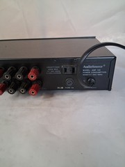 Tested Working AudioSource Amp 100 Power Amplifier 2 Channel