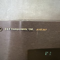 B&K AVR 307 THX Ultra A/V Receiver Dolby Digital DTS Made In USA Tested Working