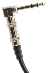 1/4″ TRS Stereo Plug to Dual 1/4″ TS Mono Plugs Right-Angle Audio Cable