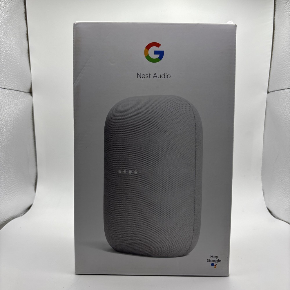 Google Nest Audio Smart Speaker – Chalk Charger Not Included