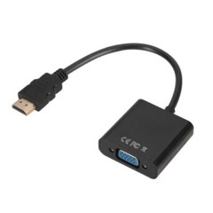 HDMI Male to VGA Female Video Cable Cord Converter Adapter 1080P For TV Monitor