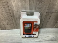 Philips GoGear Vibe 4GB Black MP3 Music/Video Player New Sealed