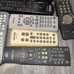 Lot of 17 Remote Controls Various Brands TV – UNTESTED