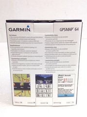 NEW Garmin GPSMAP 64 Worldwide w/ High-Sensitivity GPS, GLONASS Receiver, QTY