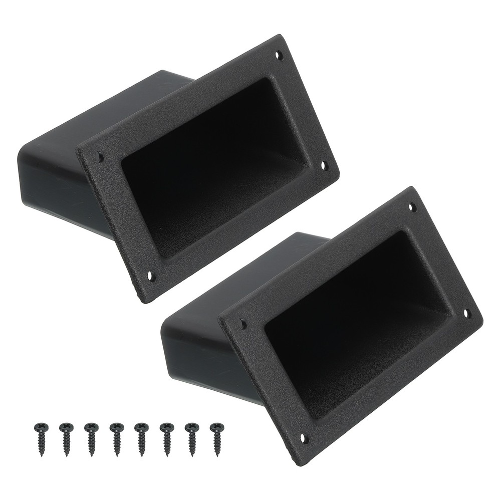 WG13470 Recessed Speaker Handle 134mm x 70mm Cabinet Box Handles 2 Pcs