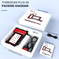 Thankscan Plus S6 OBD2 Scanner ABS SRS Engine Code Reader Diagnostic Scan Tool