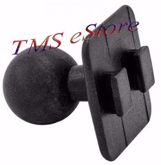 1in Dia. Ball Dual T Slot Adapter Plate RAM Mounts to Arkon Brackets APRM2T-25MM