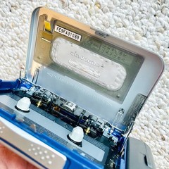 [RARE BOX] PANASONIC SX50 Walkman Cassette Player, Awesome Silver, Working !