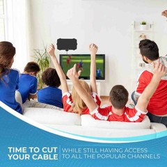 5600 Miles TV Antenna Indoor HDTV Amplified Digital Signal Booster HD 4K 1080P