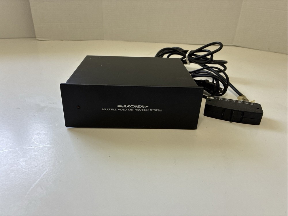 Vintage Archer Multiple Video Distribution System. Not Tested.