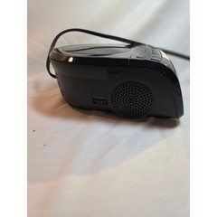 RCA RP5605-A CD Clock Radio AM FM Digital Alarm Black Top Loading Player