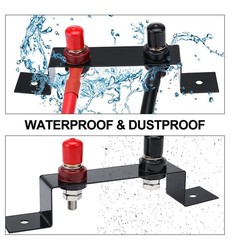 Battery Relocation Jump Post Kit 4AWG Heavy Duty Remote Battery Terminals USA